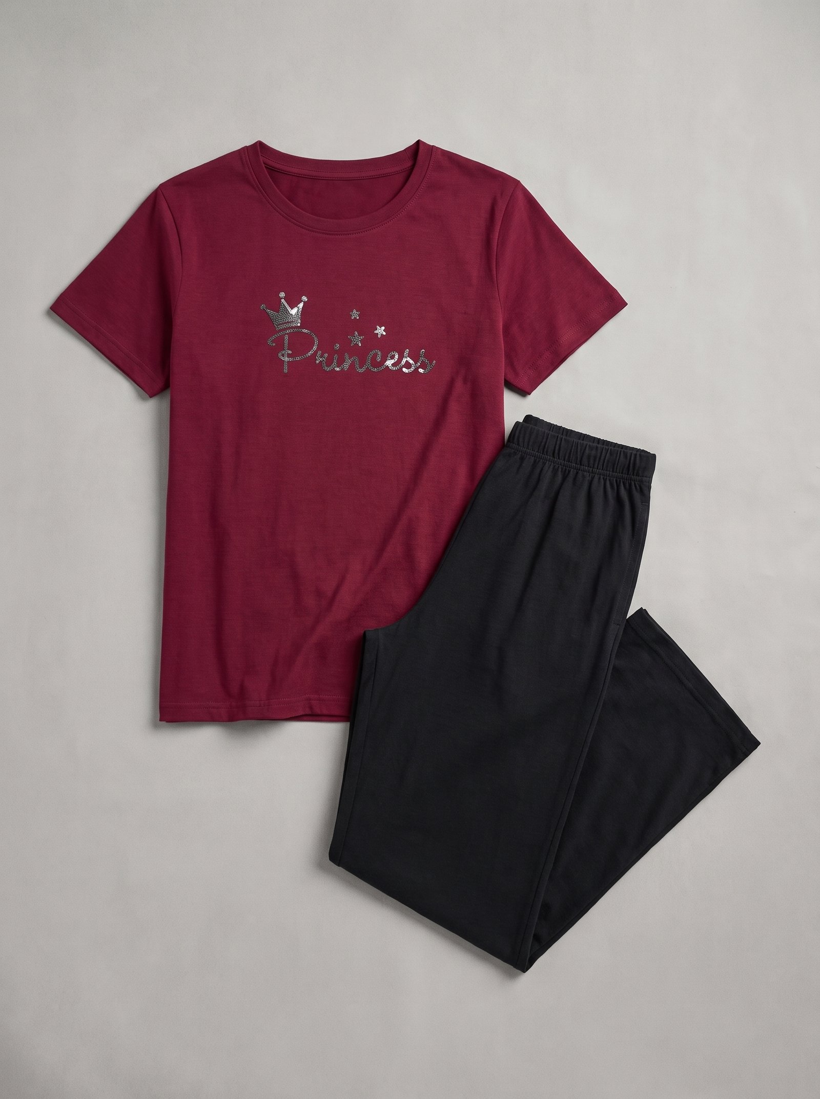 womens-princess-printed-pajama-set