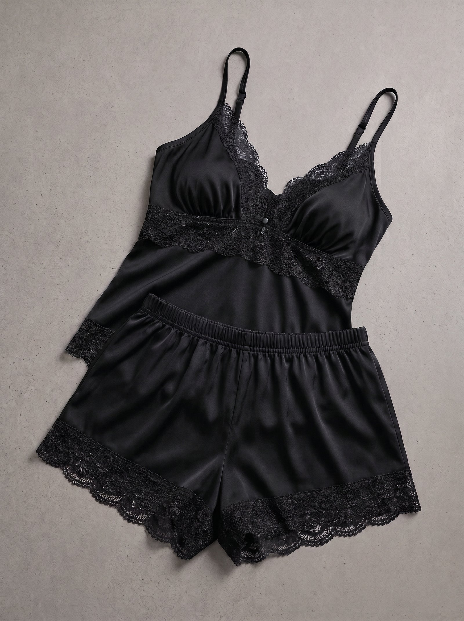 womens-satin-nightwear-set-lace-cami-shorts