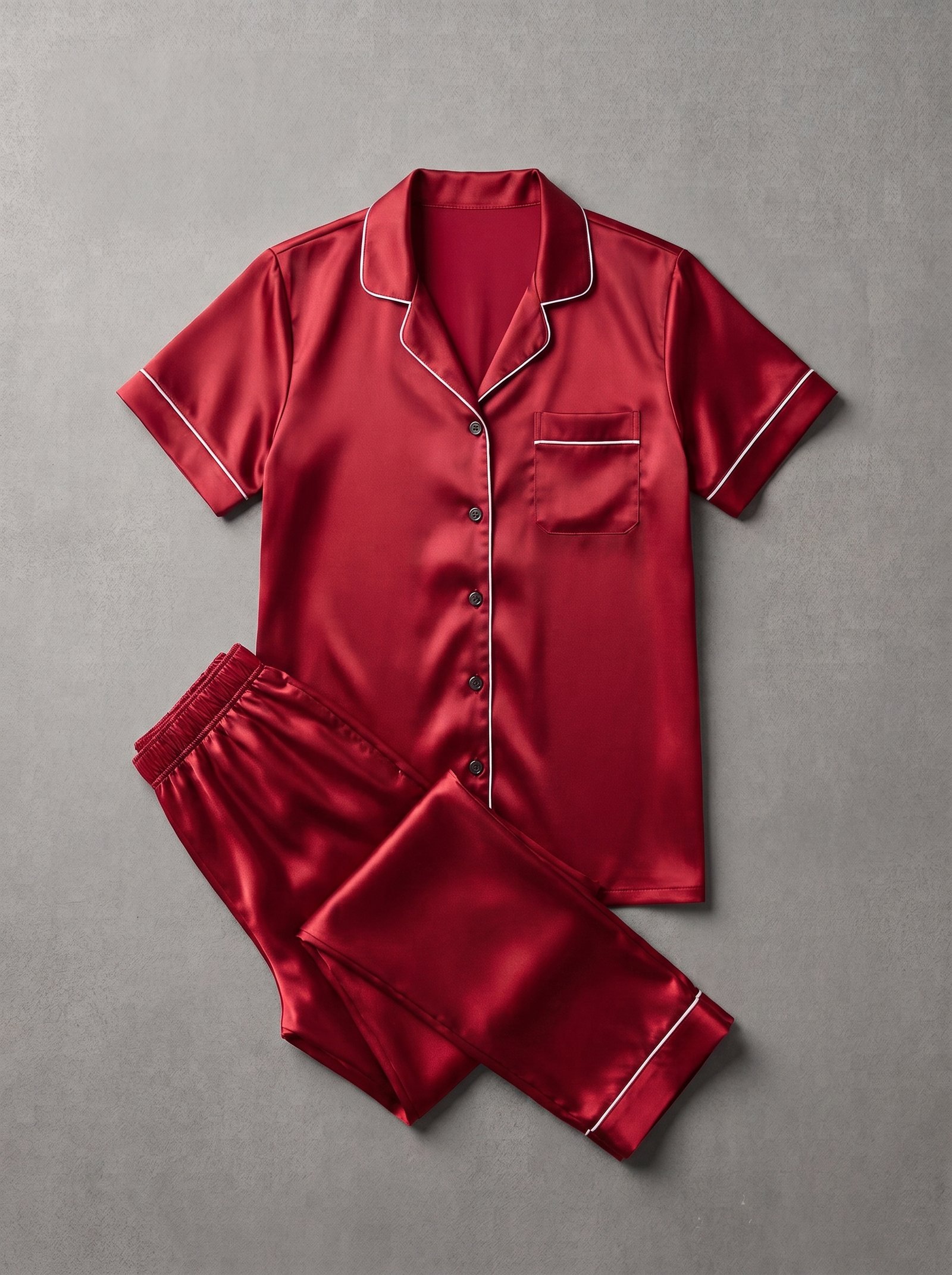 Women's 2-Piece Satin Nightwear Set - Image 4